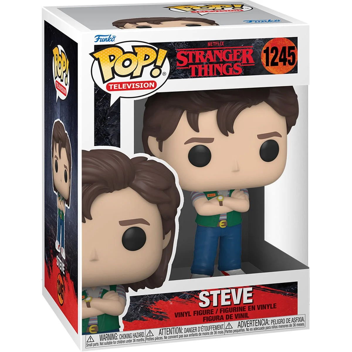Stranger Things Season 4 Steve Pop! Hasbro